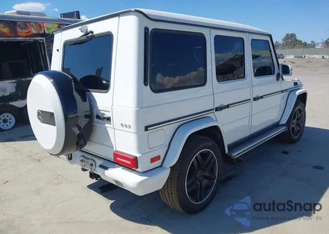 2017 Mercedes-Benz G 63 Amg из США, поврежденный, VIN WDCYC7DF1HX266156